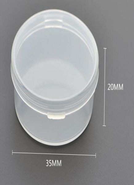 

clear round boxed coin holder plastic capsules coin box display cases fast 6125829