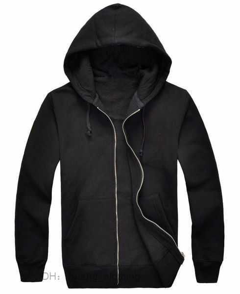 

polo hoodie brand mens polo big horse and sweatshirts autumn winter casual with a hood sport jacket men's fleece 5 9uem, Black