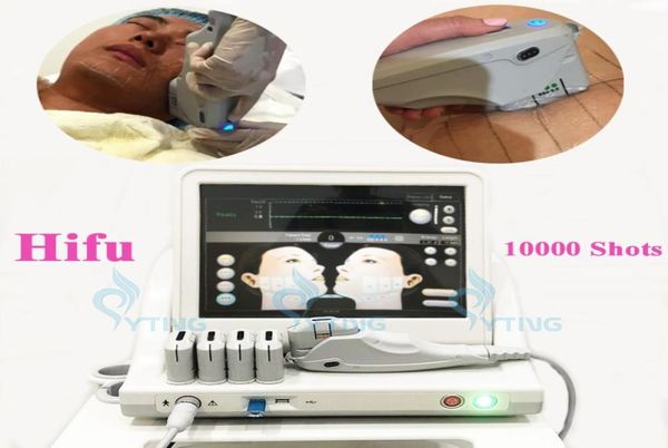 

hifu machine 3 or 5 cartridges high intensity focused ultrasound hifu skin tightening face lift beauty salon equipment anti aging9500811