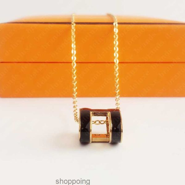 

classic h pendant necklaces 18k gold letter necklace design jewelry colorfast hypoallergenicweyw, Silver