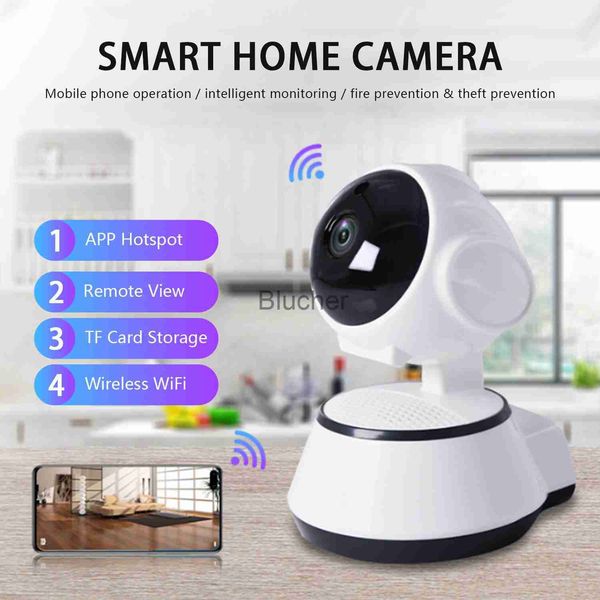 

other v380 wifi smart 360 panorami camera dome intelligent wireless camera twoway audio night vision indoor baby antitheft monitor x0731, Silver