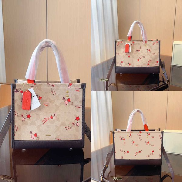 

cute handbag the tote bag large designer bag woman handbags clutch luxury leather star heart print crossbody bags beach totes 230717
