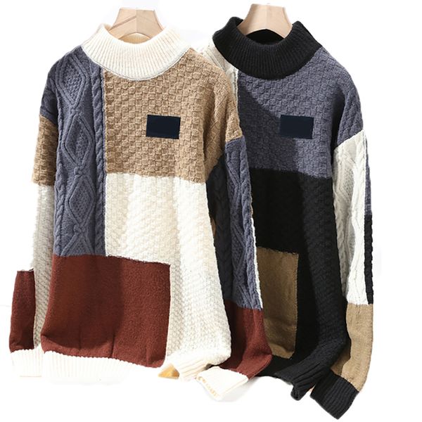 

designers men womens sweaters senior classic leisure multicolor autumn winter keep warm comfortable kinds of choice oversize clothing, Black