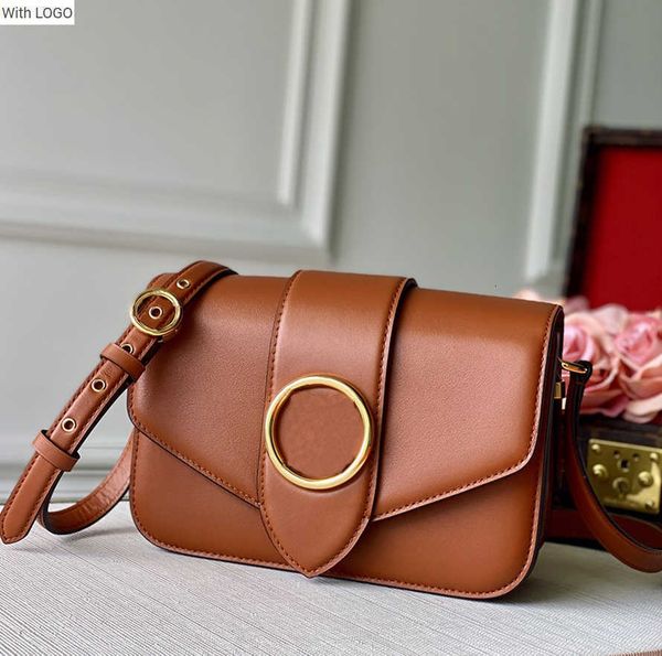 

2023 new 9a l bag level replication designer cross body bag 23cm pont 9 luxury shoulder handbag m55946 wl071, Black