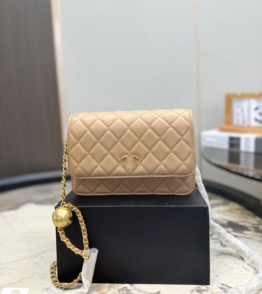 

chanei designer crossbody designer handbag shoulder bag classic lady clutch bag flap chain bag messenger bag chains handbags golden globe ad