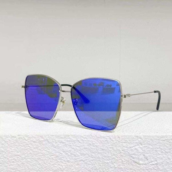 

2023 new luxury designer new online celebrity tiktok same japanese and ins fashionable sunglasses bb0199sa, White;black