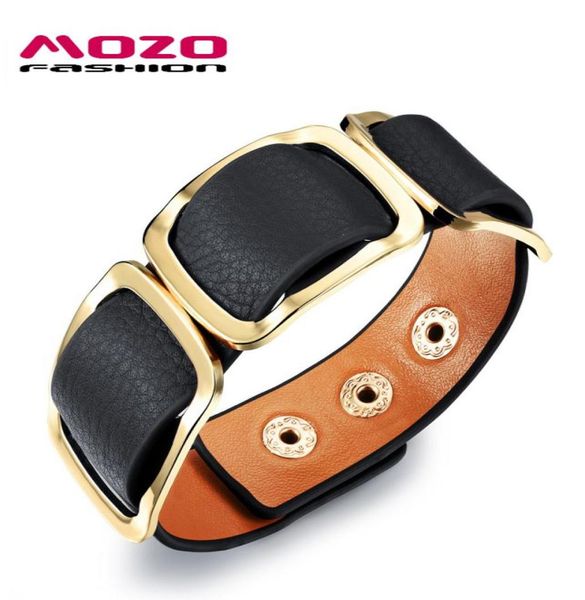 

wholemozo fashion women charm trendy jewelry black orange leopard wide leather rope bracelet vintage bangles party gifts 9955740, Golden;silver