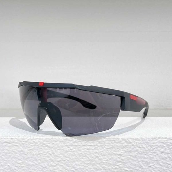 

2023 new luxury designer p's large frame riding sunglasses net red stars ski goggles sps03x-f sunglasses, White;black