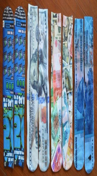 

fashion sports socks big brand new kids men 3d printed stocking pattern hip hop cotton sock sox animal cartoon skull6732690, Black