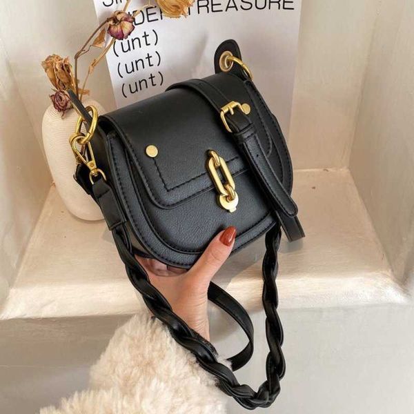 

texture saddle bag fashion shoulder crossbody bag fashion design women's bag 0804