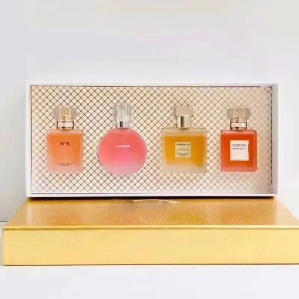 

cologne designer women perfume suit cologne n5 coco chance parfum deodorant spray 25mlx4 body mist long lasting scent fragrance for gift nat