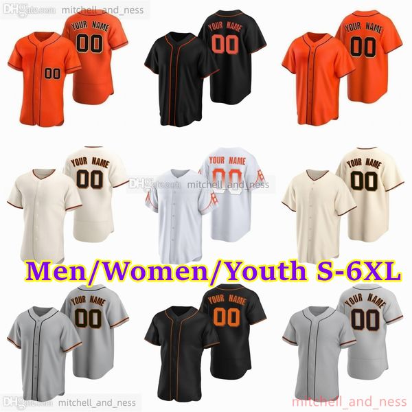 

custom ncaa s-6xl baseball jersey 35 brandon crawford 5 mike yastrzemski 23 joc pederson 92 alyssa nakken 8 michael conforto 52 sean manaea, Black