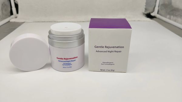 

premierlash brand gentle rejuvenation cream 50g advanced night repair jar 1.7oz moisturizing face creme skin care lotion fast ship, White