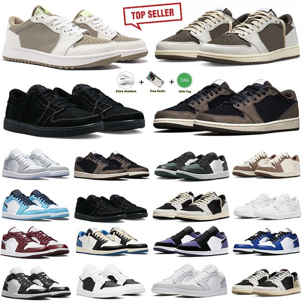 

jumpman 1 olive 1s low men basketball shoes reverse dark mocha fragment citron pulse midnight navy unc grey black phantom sail black panda 2