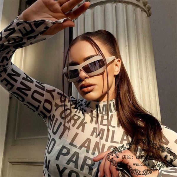 

2023 new luxury designer p family's future science and technology men's fashion ins net red same concave sunglasses women's s, White;black