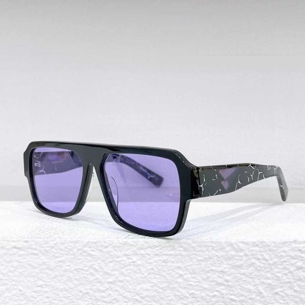 

new luxury designer 2023 new p family tiktok same style personality women's versatile fashion sunglasses gpr, White;black
