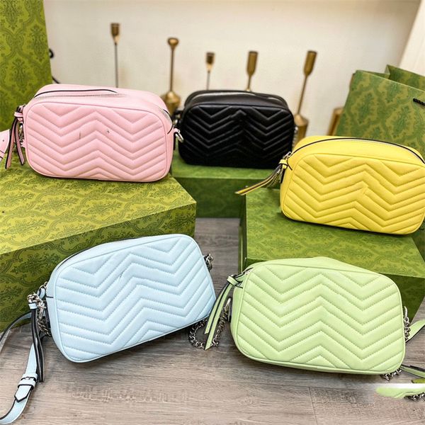 

fashion luxury leather crossbody bag camera bag series women's purse shoulder bag designer handbag evening bag macaron color