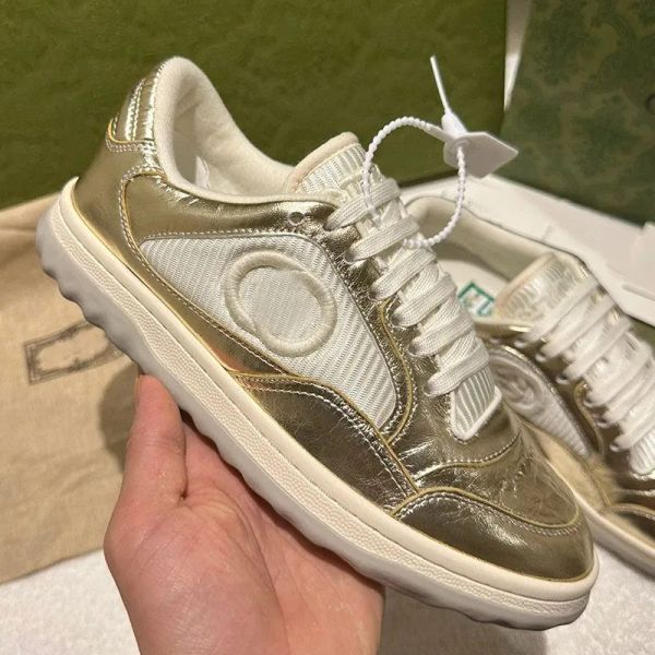 

2023 new designer brand women's shoes leather vintage embroidered casual sneaker small white shoes, Black