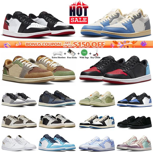 

low mens basketball shoes zion williamson low voodoo unc grey black phantom fragment olive reverse mocha shadow toe trainers sports sneakers