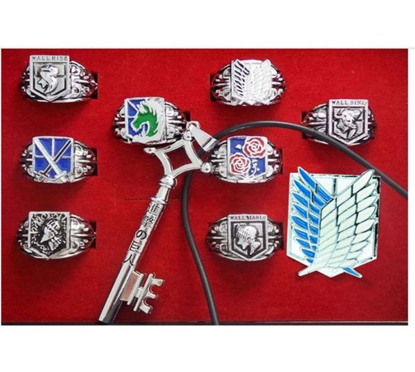 

giant allen tridimensional ring copper key set animation accessories8277283, Silver