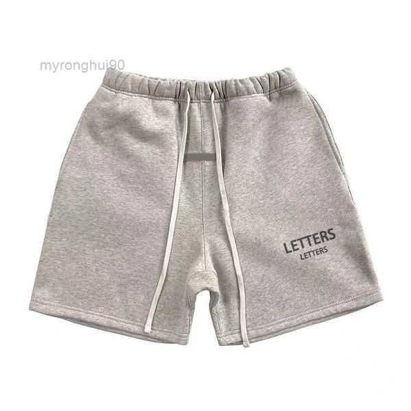 

summer mens shorts essentail short casual letter hip hop quick drying swimwear printing ess beach pants man swim 1 471i, White;black