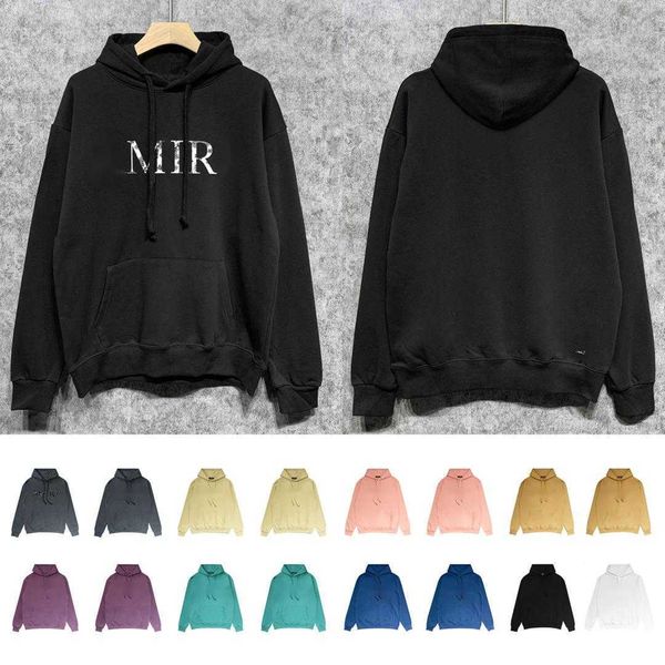 

american hip hop sweatshirt men women hoodies a 23ss miri designer hoodie cashew flower print hooded sweater mens pullover jacket oversize s, Black