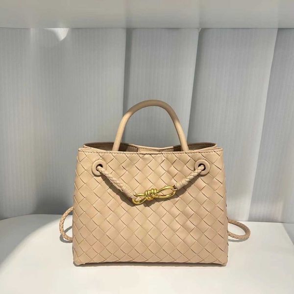 

botegas new designer fashion 2023 andiamo woven bag large capacity versatile cowhide tote casual one shoulder handbag ngc9