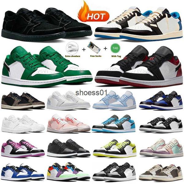 

jumpman 1 low basketball shoes og 1s wolf grey smoky white black red toe court purple paris men women outdoor walking sneakers eur 36-47