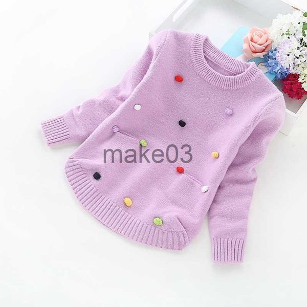 

cardigan 2022 new winter children sweaters 26years girls' sweaters 8017 j230801, Blue