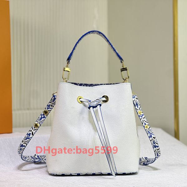 

designers vintage bucket handbag women bags handbags wallets for leather chain bag crossbody and shoulder 9.8in