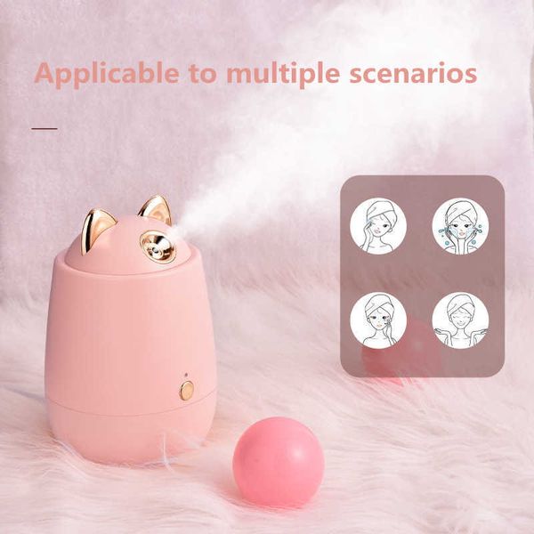 

facial steamer electric sprayer nano mist beauty instrument humidifier nebulising hydrators face spray moisturizing tool 230801