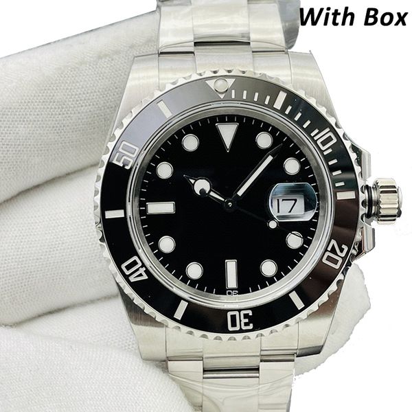 

luxury men's watch designer watch green dial automatic mechanical movement ceramic fashion classic stainless steel strap waterproof sap, Slivery;brown