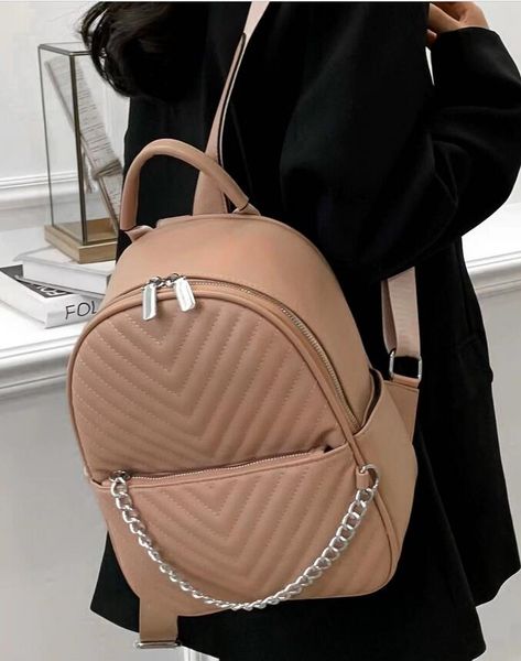 

fashion capacity backpack simple texture pu soft leather backpack korean version simple casual women's bag japanese and korean fashion