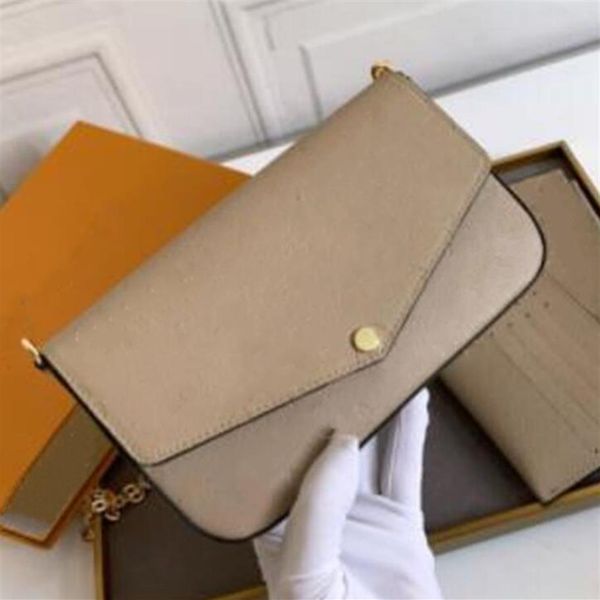 

whole designer women bag handbag purse clutch woman with box genuine leather date code embossed patterns flowers letters three267q