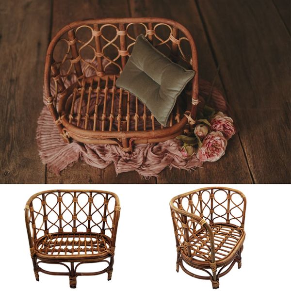 

keepsakes born pography props baby bench handmade vintage bamboo chair baby boy pography props born po prop baby crib 230801