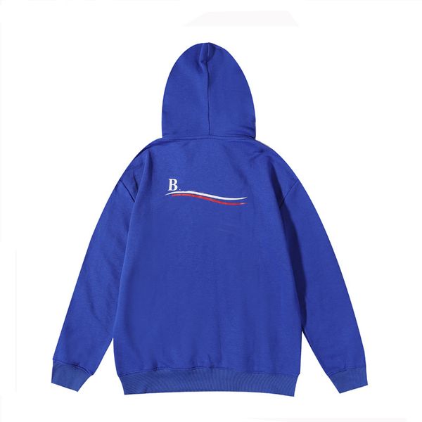 

designer sweater hoodies mens hoodie autumn designer hoodies pullover sweatshirts hip hop letter print blue labels printing m-2xl, Black
