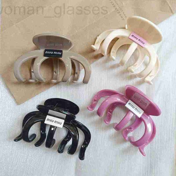 

hair clips & barrettes designer new accessories: hair clip, coil acrylic ins high-end shark clip qk5q, Golden;silver