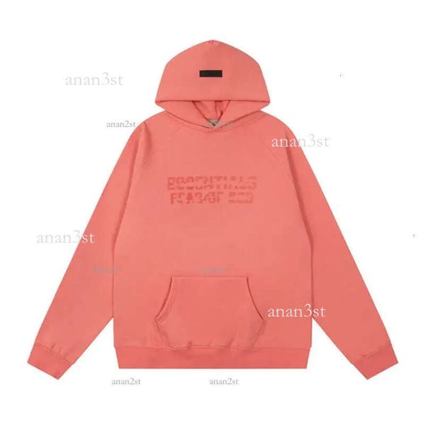 

ess hoodie men women designers pull-over essen hoodies winter warm man clothing pullover clothes hoodys sweatshirts, Black