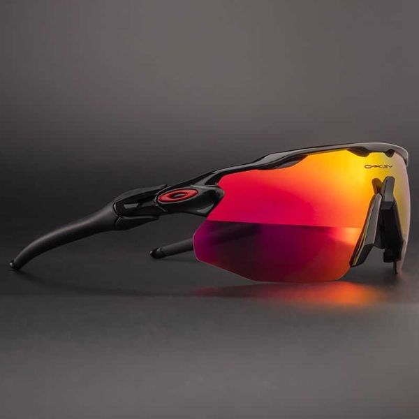

oji 9442 cycling glasses outdoor sports running uv resistant sunglasses with myopia frame 4 lenses, White;black