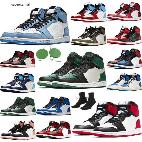 

jumpman 1s 1 basketball shoes bordeaux dark mocha pollen barely rose light smoke grey twist black white unc patent men women sneakers jordon