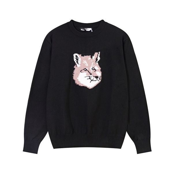 

mens designer sweaters retro classic fashion cardigan sweatshirts men sweater letter embroidery round neck comfortable jumper 001, White;black