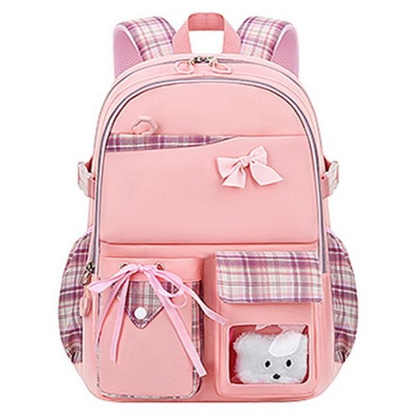 

school bags fashion bowknot schoolbag for teenage girls high capacity orthopedic backpack fashion cartoon school bags 2 size satchel 230801