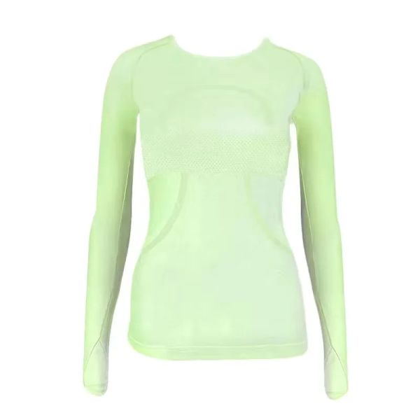 

22 23 yoga clothes lu-068 women yoga t-shirts women's t-shirt high-elastic breathable running quick drying seamless short sleeve gym we