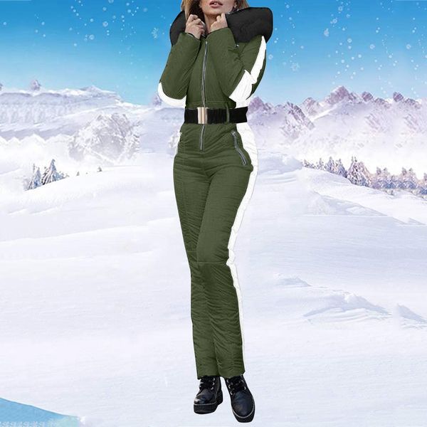 

other sporting good's winter skiing suites sports jumpsuit waterproof with removable collar skating outdoor zipper fashion ski suit 230