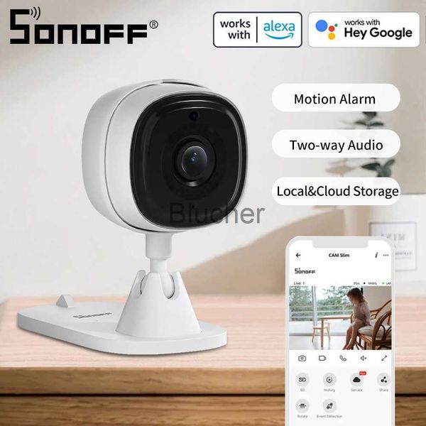 

other sonoff cam slim baby monitor hd 1080p intelligent security camera mobile app video monitoring baby monitor camera smart home x0731, Silver