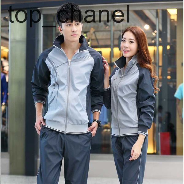 

men's tracksuits patchwork sportswear coats jackets+pants sets men hoodies and sweatshirts outwear suits, Gray