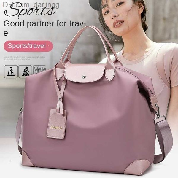 

outdoor bags duffel bags short distance women s travel bag fashion ladies handbag sports pack multifunctional luggage shoulder gym yoga 2307