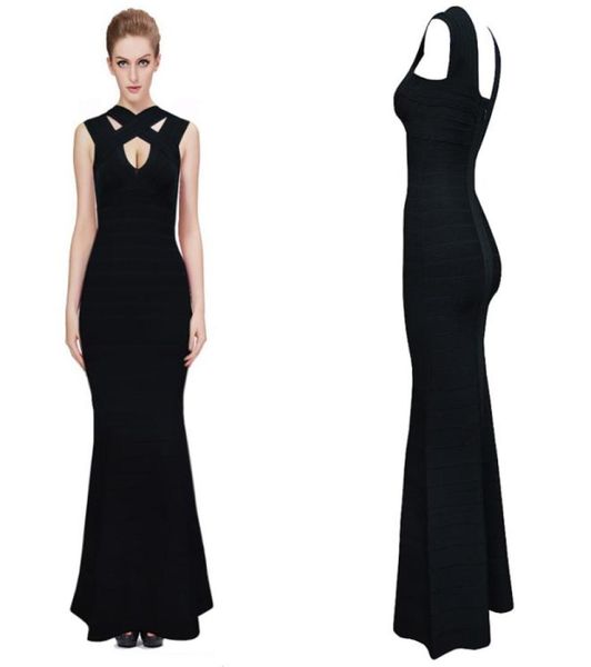 

2021 new arrivals designer hl vneck mermaid prom dresses lace appliqued beaded evening gown elegant long formal party brides9362839, Black