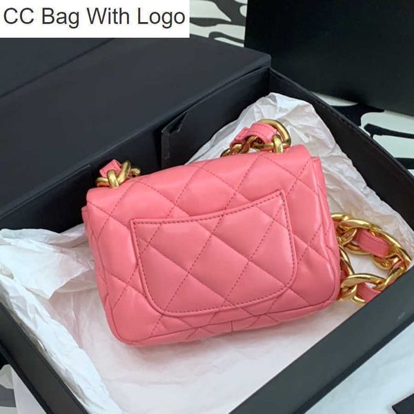 

cc bag 10a mini flap bag 17cm designer bags sheepskin crossbody bag woman shoulder bag fashion chain bagss luxury lady cosmetic bagsss purse, Black