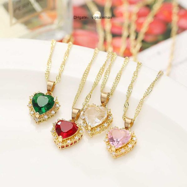 

carlidana lana del rey necklace exquisite princess assortment ruby crystal heart necklace choker for ladies jewelry daughter mom, Silver